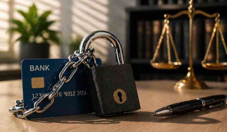 арест банковского счёта